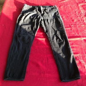 Express Legging MIA/ Mid Rise black wash jeans 10s